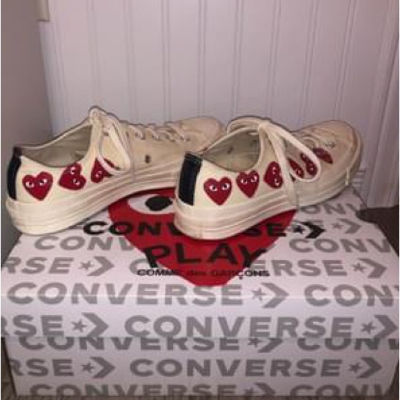 Converse x COMME des GARÇONS PLAY Chuck Taylor Multi Heart- London - Picture 4 of 4